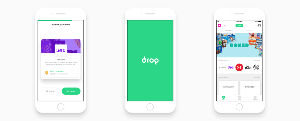 Drop loyalty app