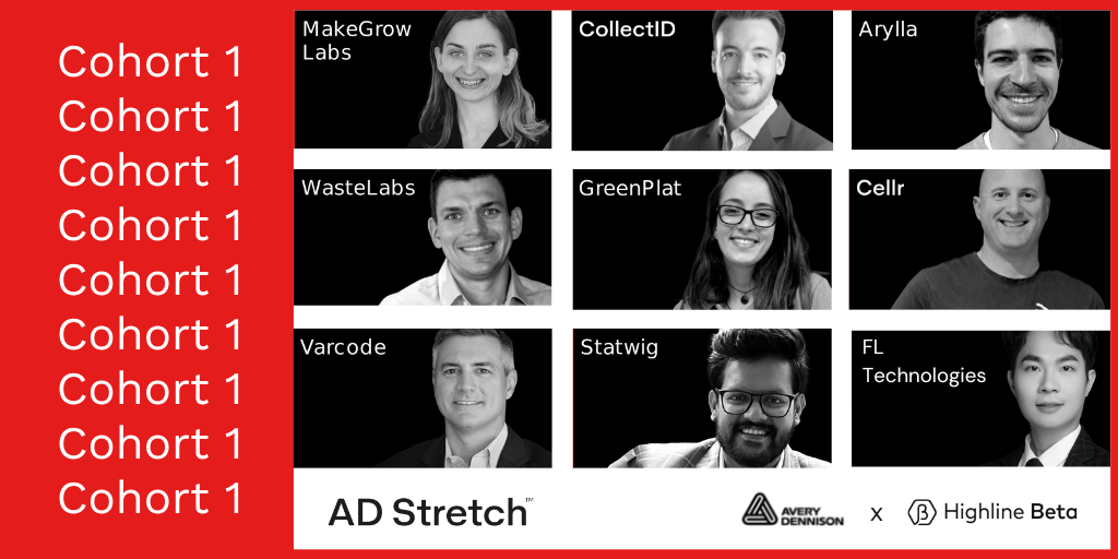 Avery Dennison Announces the First Cohort of Startups for Global Pilot Accelerator Program: AD Stretch, Powered by Highline Beta